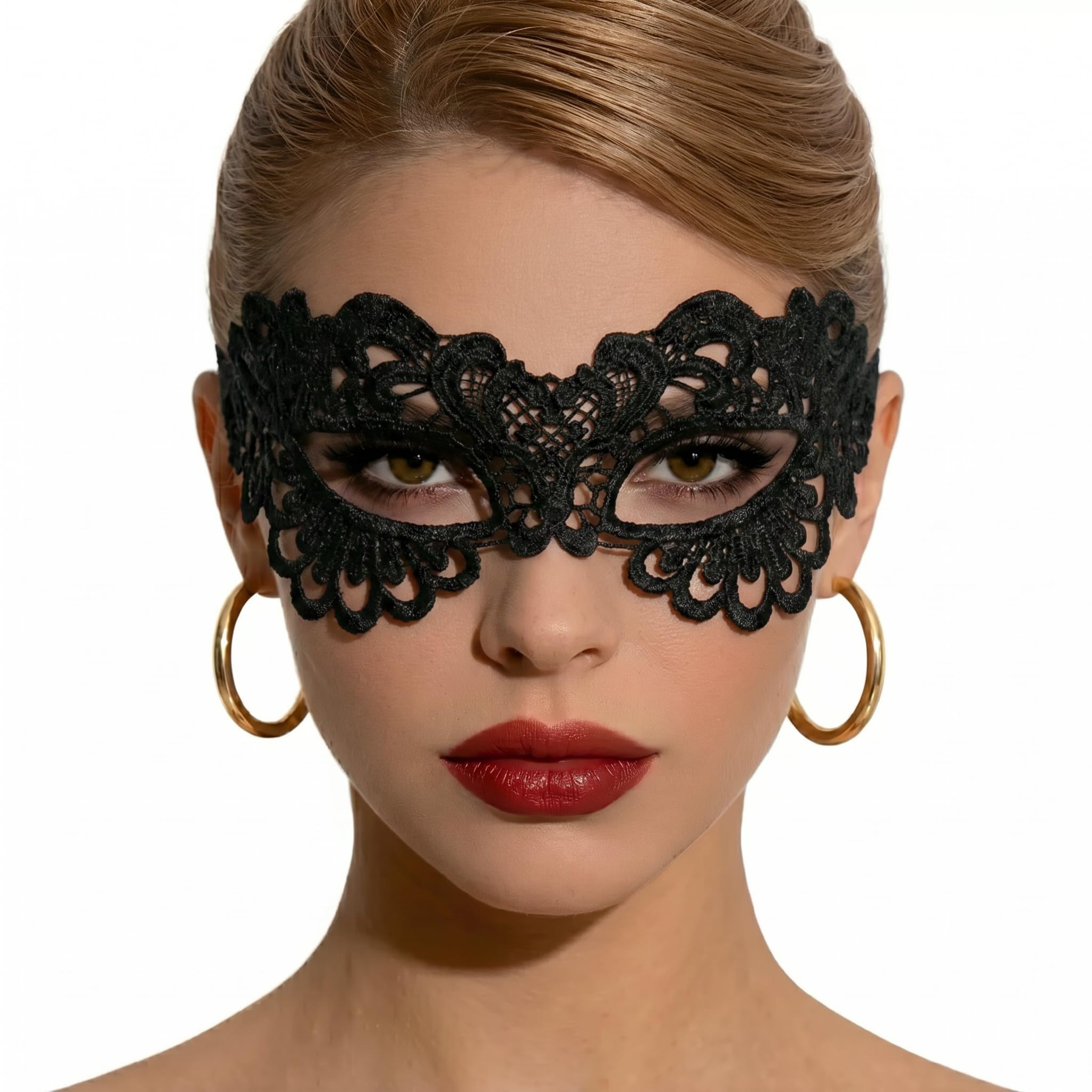 Photo 1 of Mordarli Lace Masquerade Mask for Women