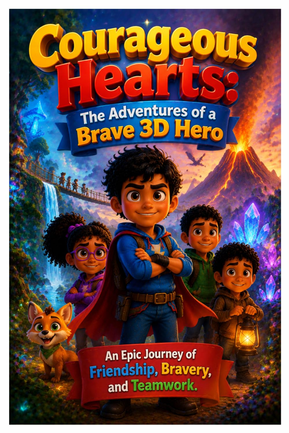 Courageous Hearts: The Adventures of a Brave 3D Hero