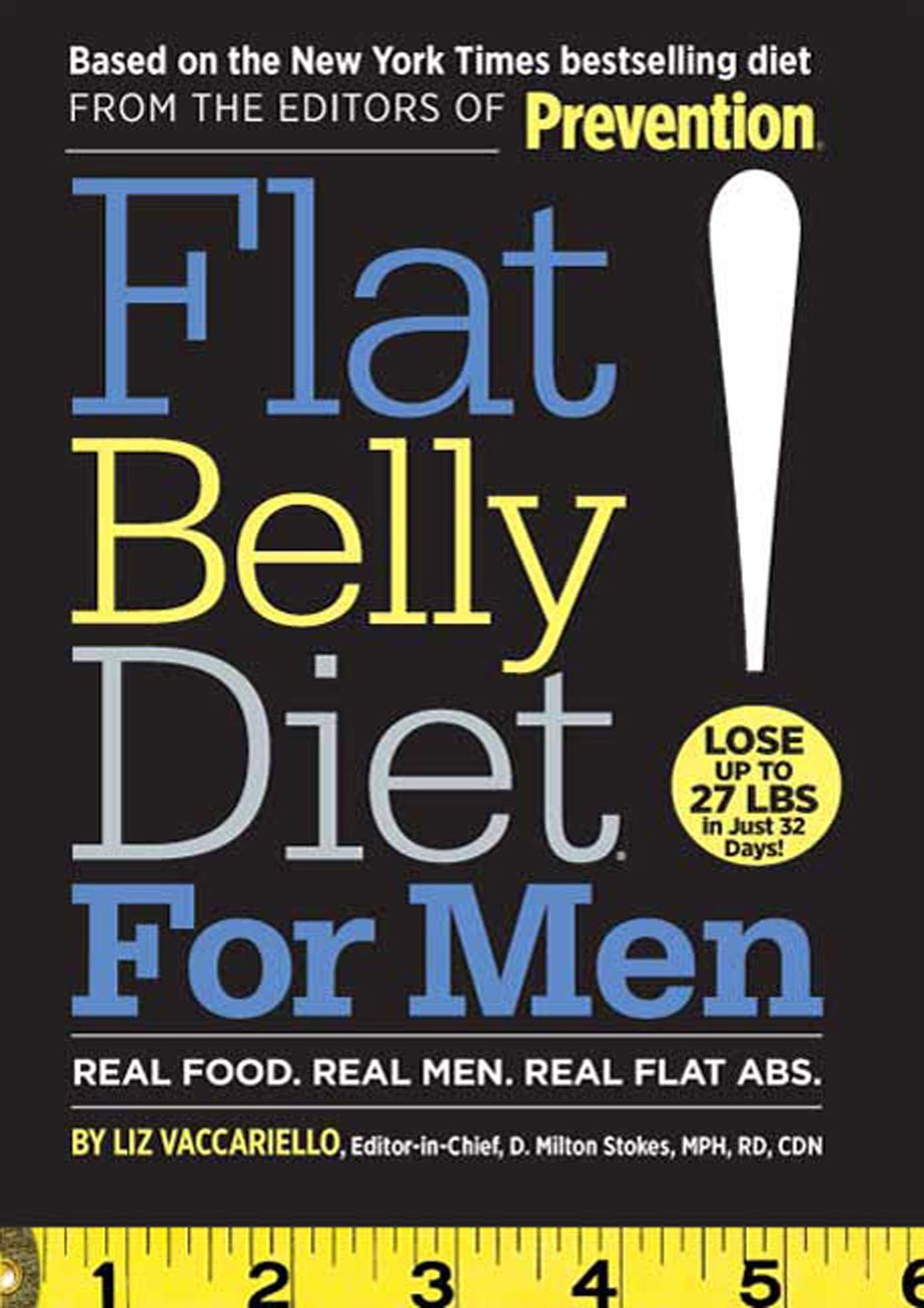 Cover of Flat Belly Diet! for Men: Real Food. Real Men. Real Flat Abs