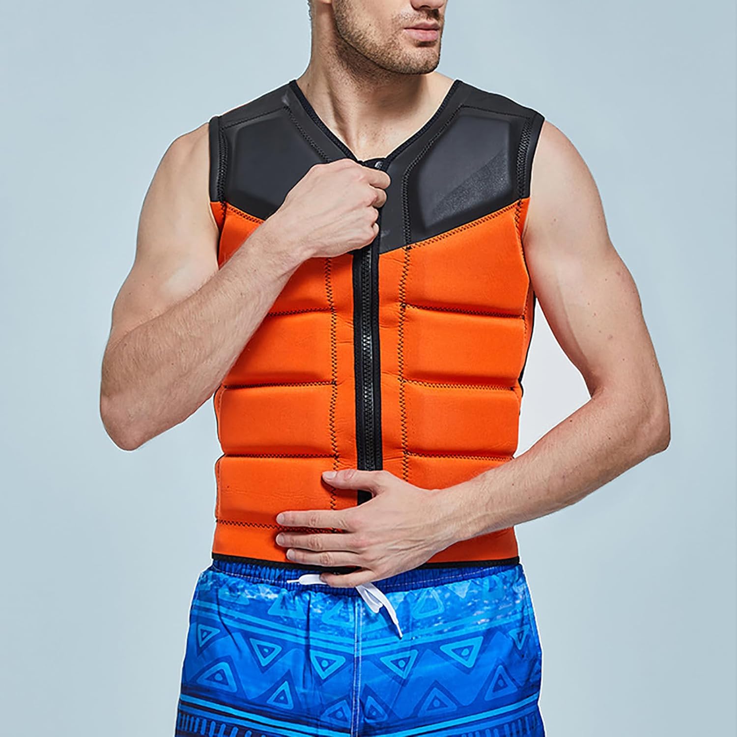 WYYHAA Neoprene Wakesurf Impact Vest, Designed for Wake Surf Skimboard, Great for Water Sports Fishing Drifting Kayaking Boating Swimming