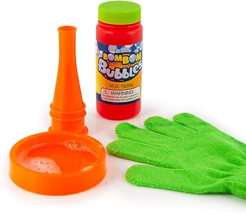 Miniatura 3 de BomBom Bubbles Paquete de guantes mágicos  Crea una experiencia de burbujas imposibles de reventar, incluye un par de guantes de burbujas mágicas y