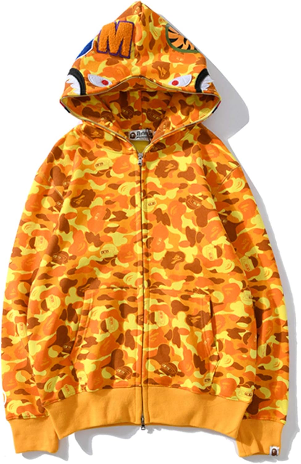 yellow bathing ape hoodie