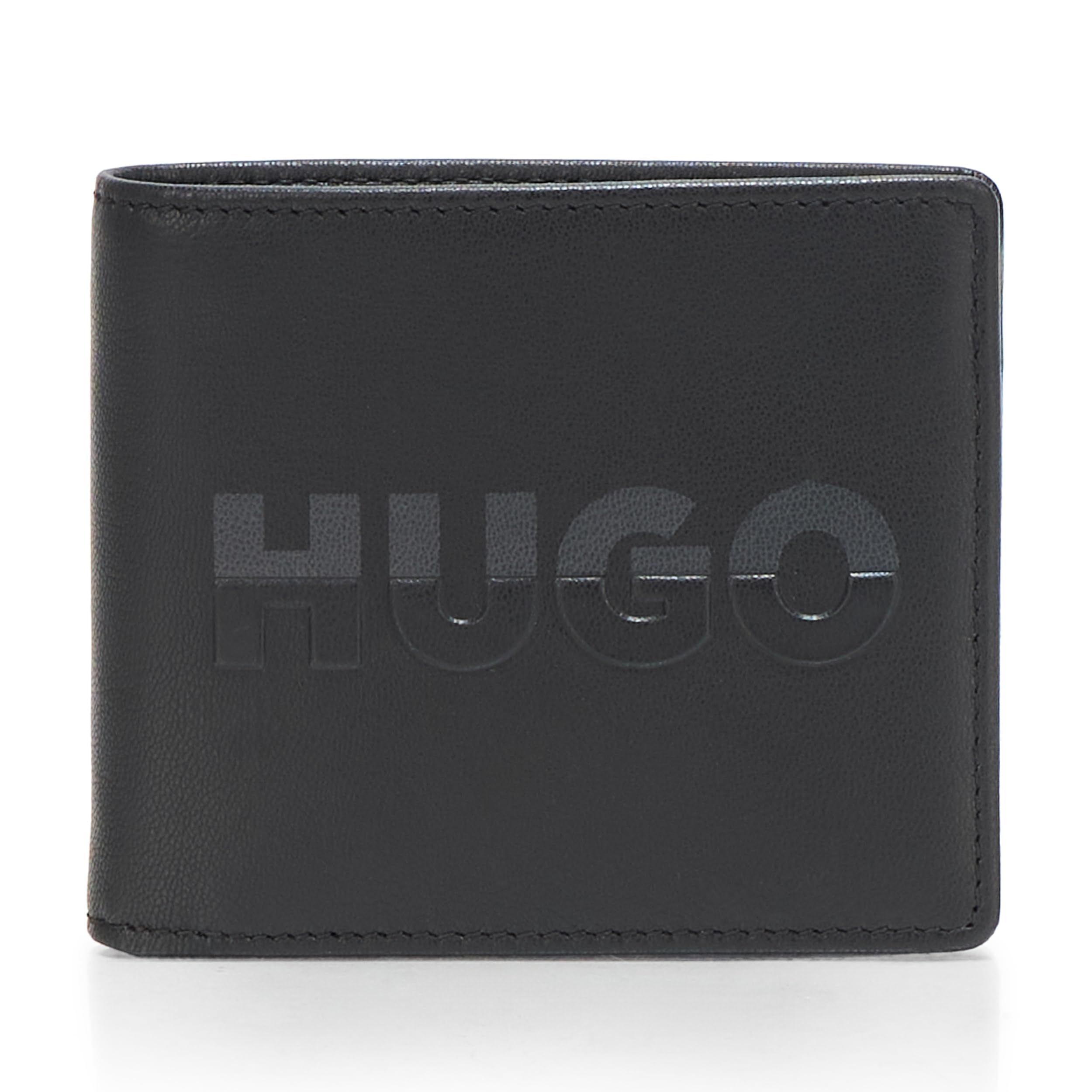 

                                                    HUGO, Shade Logo Wallet, black gloss, PCE.