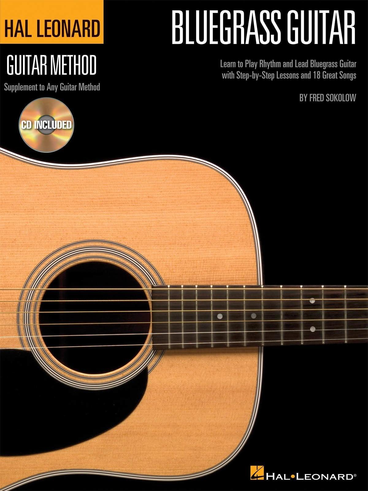 Hal Leonard Guitar Method Bluegrass Guitar Learn Rhythm Lead Gtr (Book/Online Audio) (Hal Leonard Guitar Method (Songbooks)) (Includes Online Access Code)