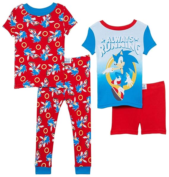 Sonic the hedgehog pajamas 5t Clearance