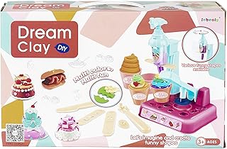 مجموعة العاب صلصال دريم للفتيات من 26 قطعة بالون متعددة من انبيلي، متعدد الألوان