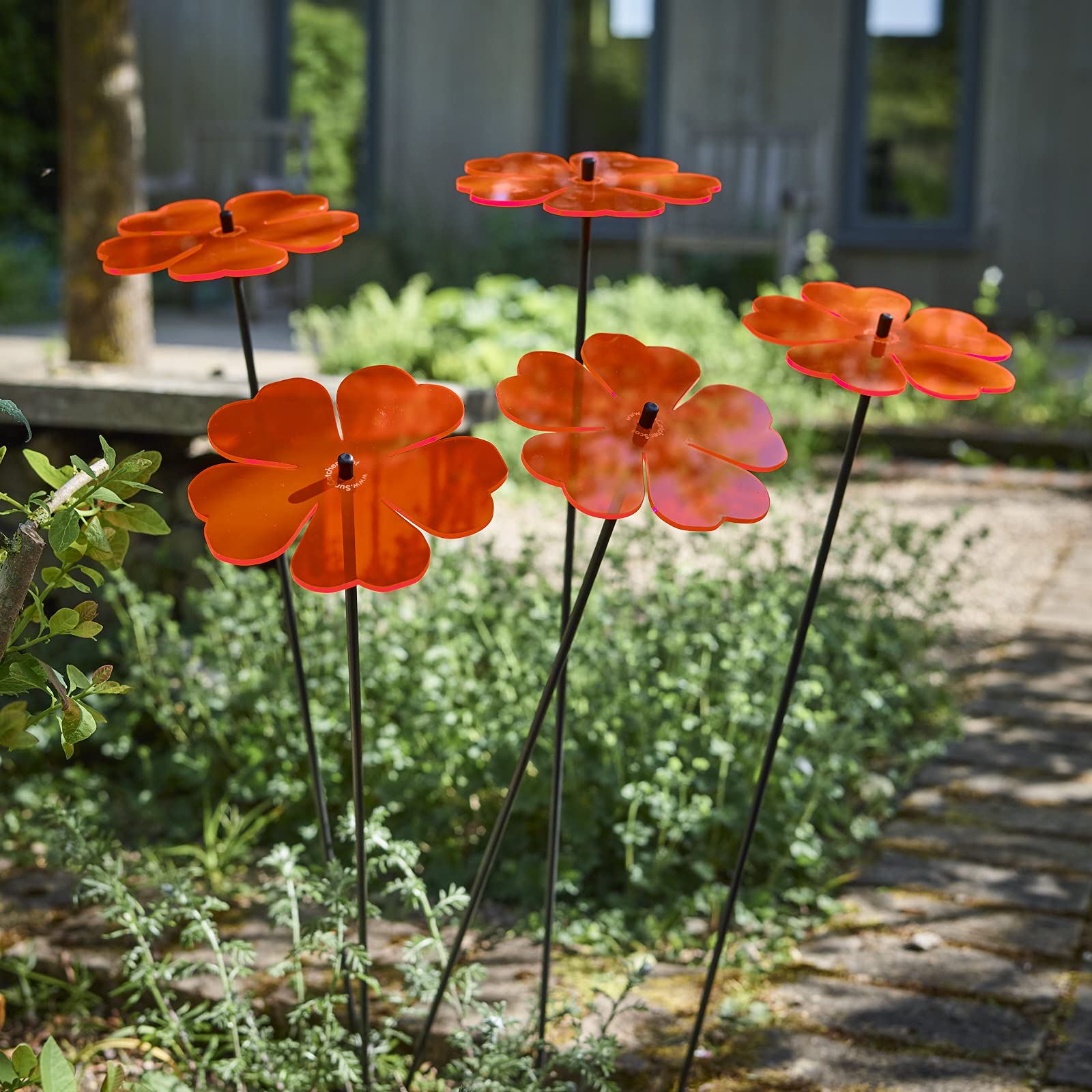Shakven Attrape-soleil En Forme De Fleur, Décoration De Fenêtre En Acrylique | Attrape-soleil Teinté Pour Jardin, Décoration Pour Grand-mère, Fête Des Mères, Anniversaire