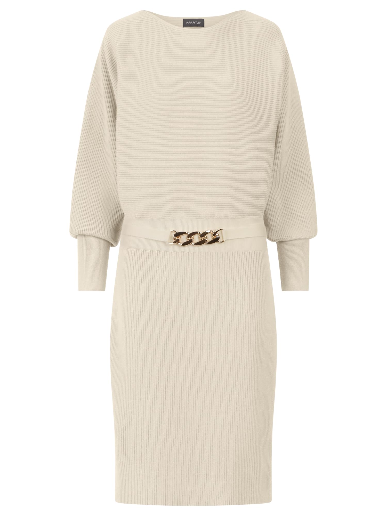 APART Fashion Damen Strickkleid Cocktailkleid