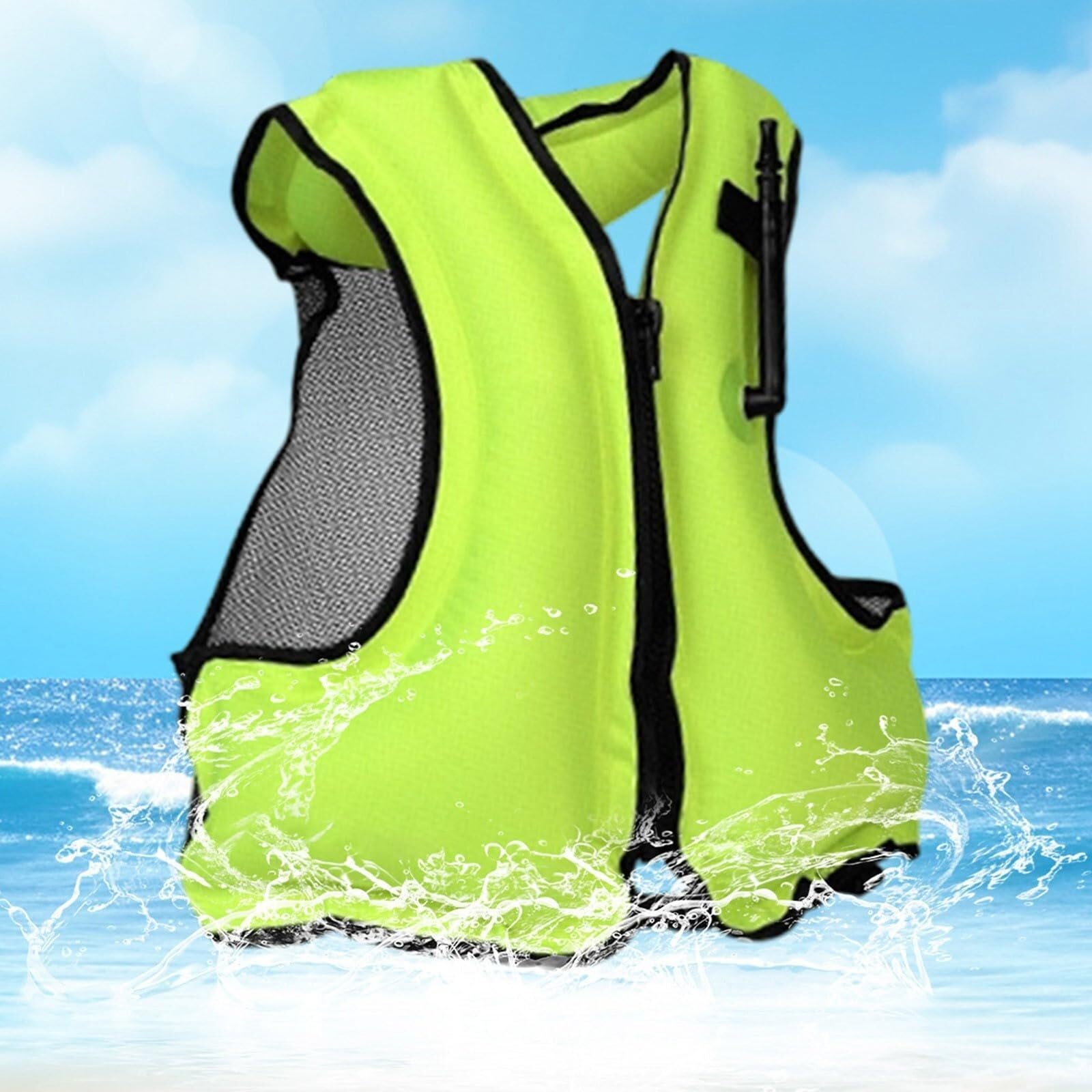 Aufblasbare Surfjacke for Angeln und Schwimmen