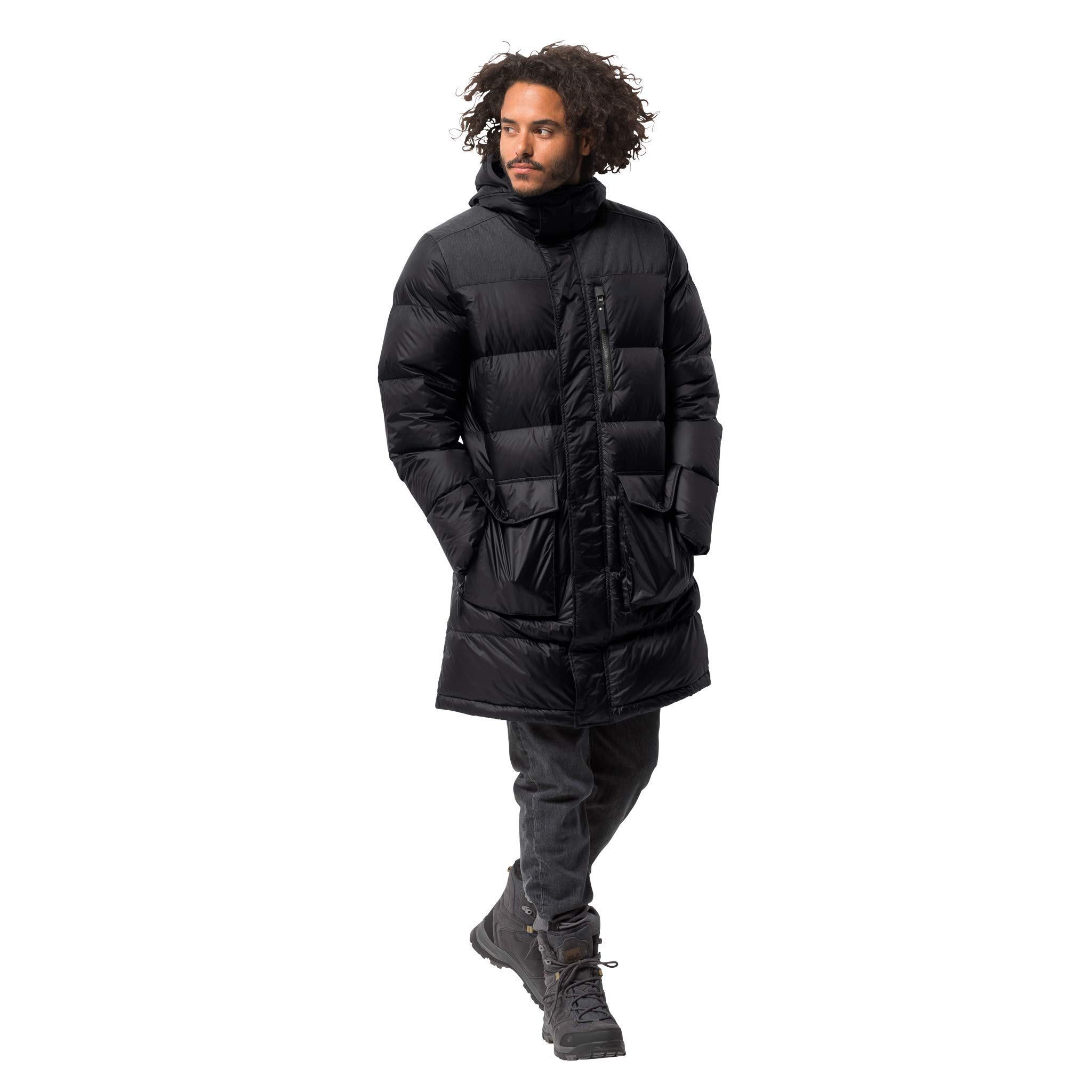 Jack WolfskinMen's Richmond Down Puffer Parka Jacket
