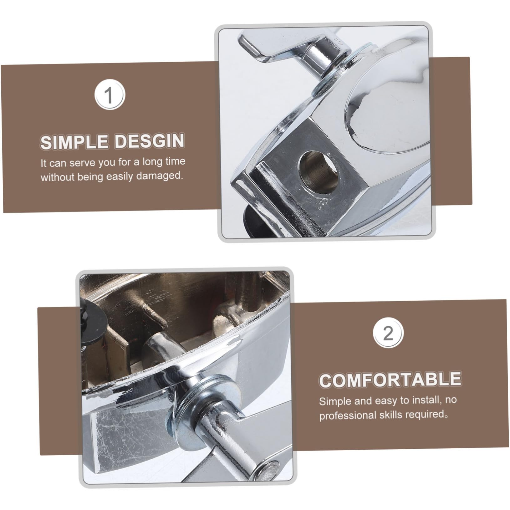 Support De Avec Étrier De Sol Pour Tom Base De Fixation Accessoire Pour Kit De Batterie
