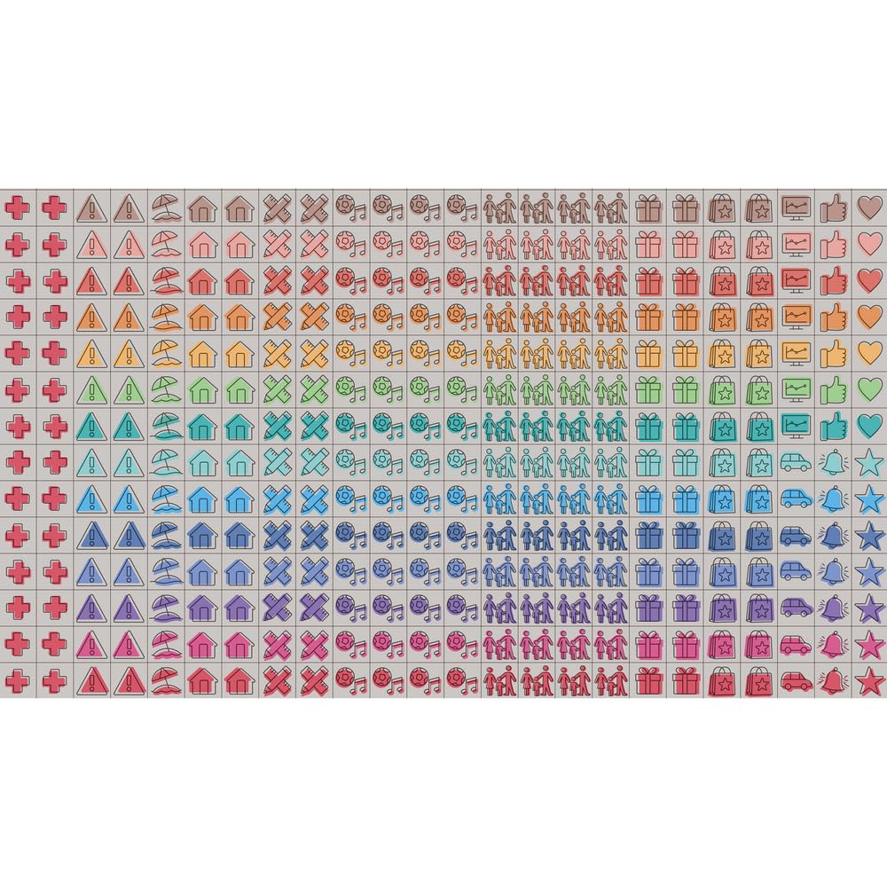Calendrier Oxford Famille Scolaire 16 Mois 30x30cm 2025-2026 Bleu