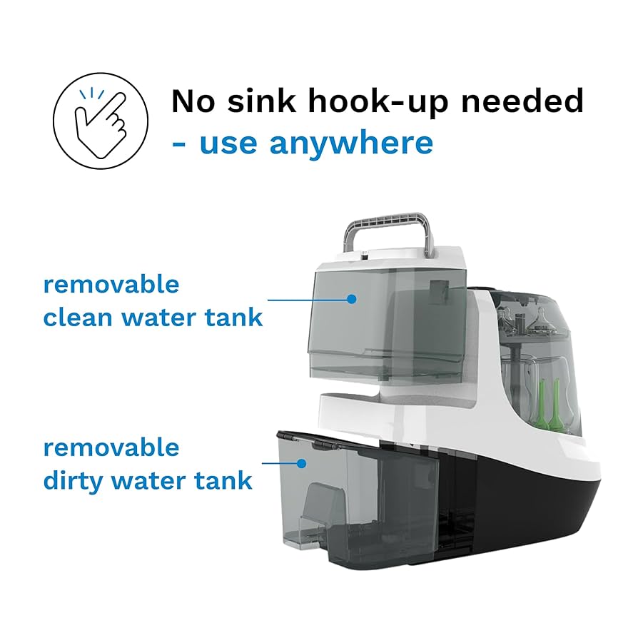 ベビーブレザー Baby Brezza Bottle Washer Pro, White