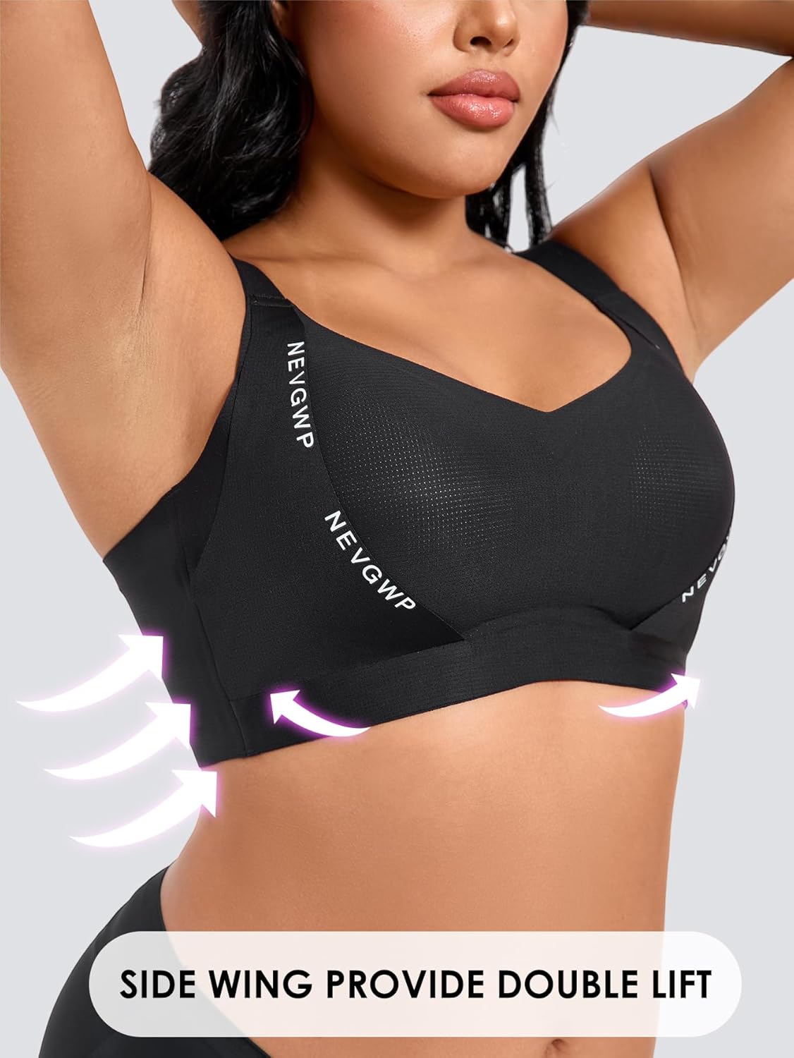 Anti Sagging Jelly Bras for Women,No Underwire Wireless Push up Bra for Women Seamless Comfortable Everyday Bras - Image 3