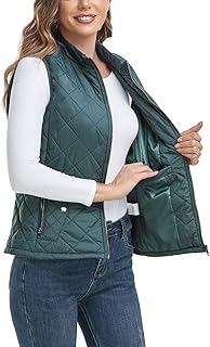 LONGKING 2025 Upgraded, Women's Outwear Vest With One Inner Pocket