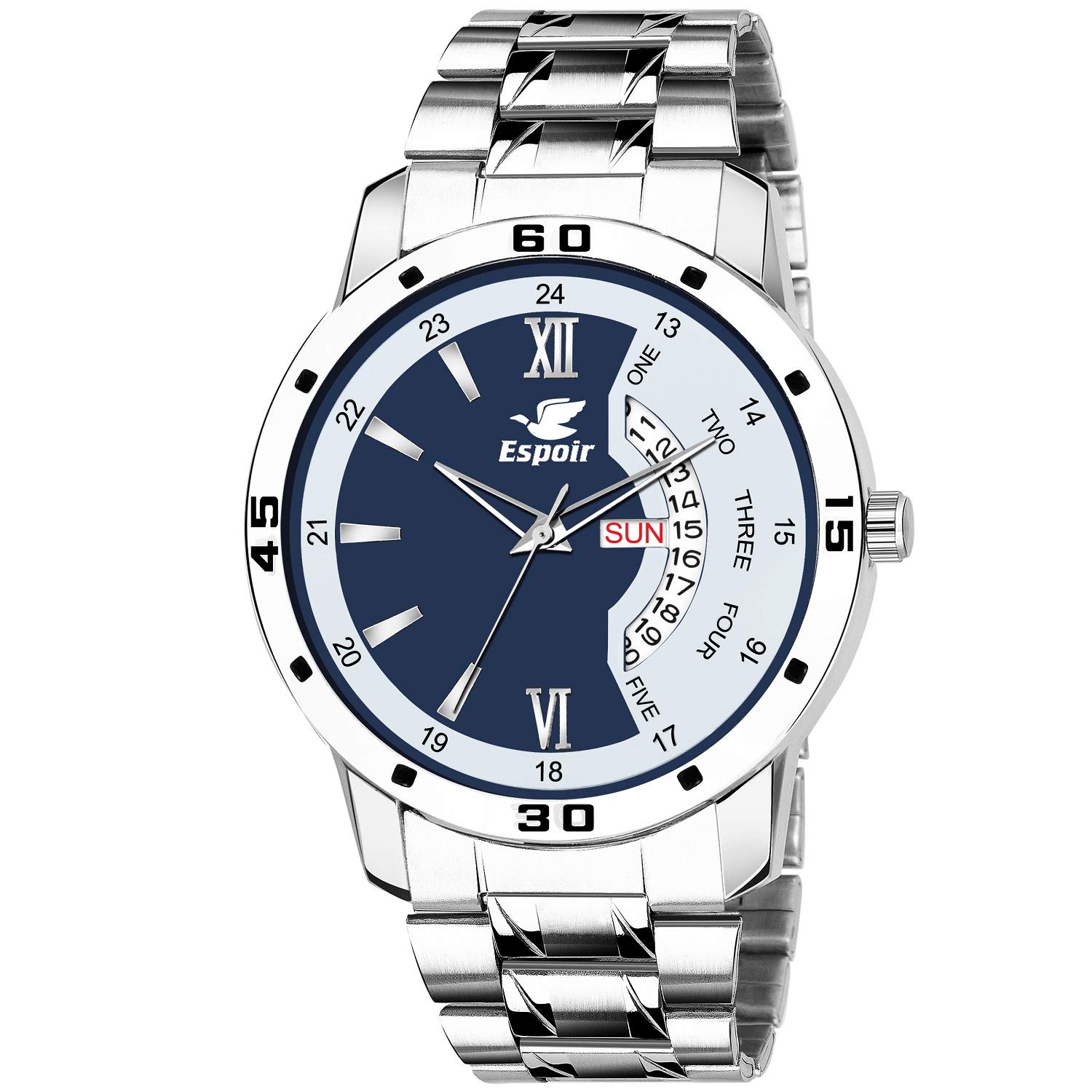 Espoir Analogue Dial Day and Date Boys and Mens Watch - STN0507 (B07TB8WQYH) Amazon Price History, Amazon Price Tracker