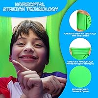 Vista 5 de Columpio Sensorial de Terapia Interior para Niños, Columpio Colgante de Alegría y Acurruco para Necesidades Especiales, Hamaca de Tela Ajustable