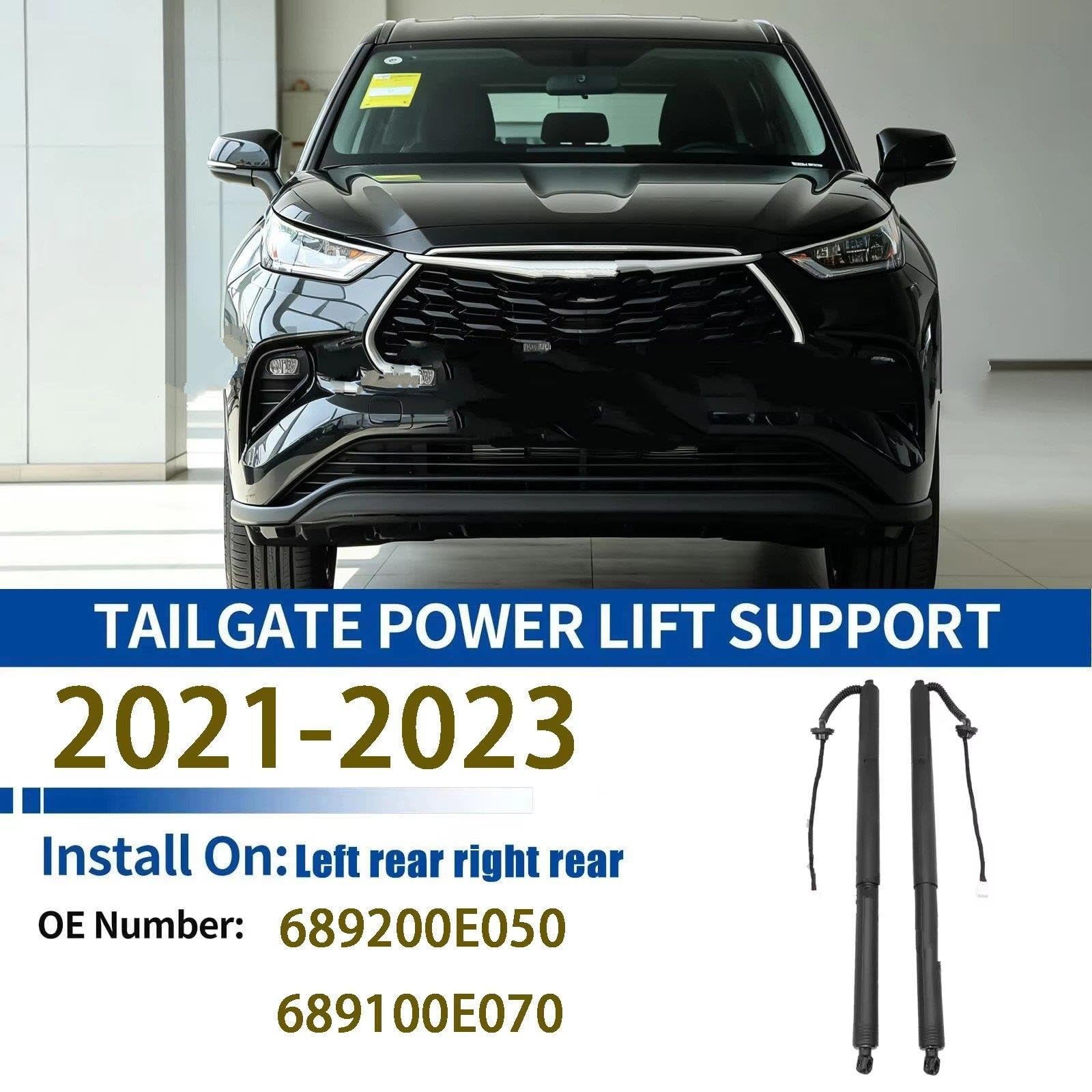 Pistone Portellone Per Toyota Per Highlander Per XU70 2021-2023