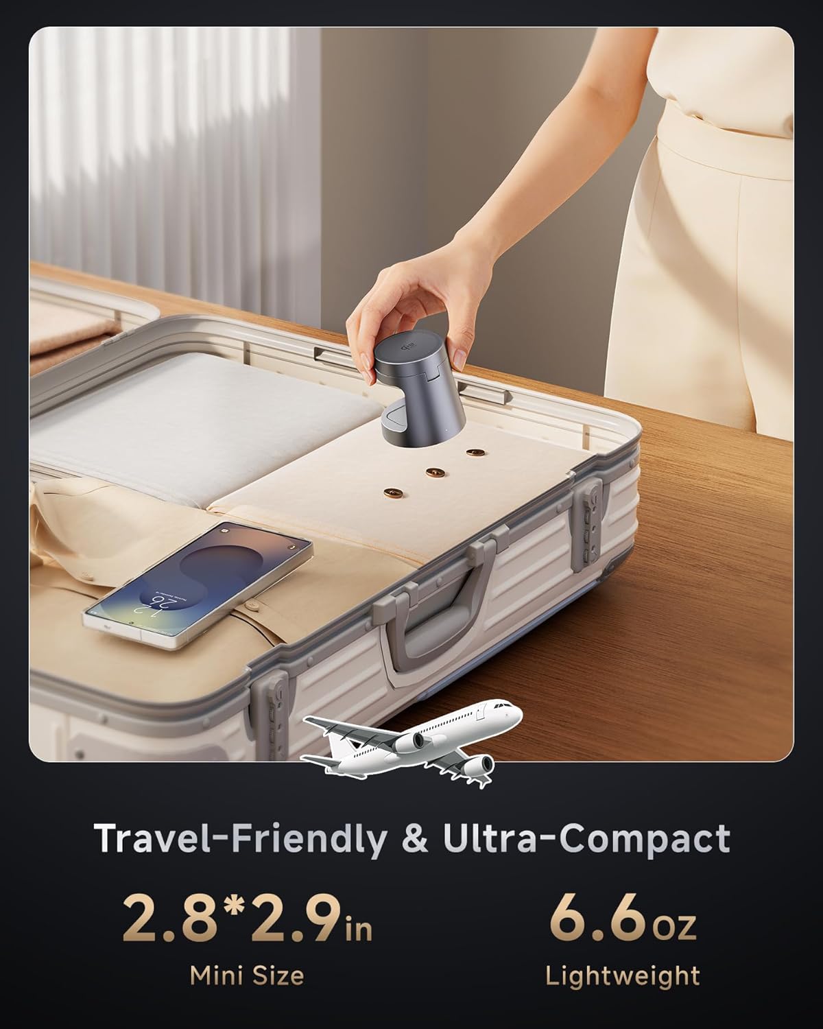 Qi2.2 25W 3-in-1 Magnetic Wireless Charger for Samsung, Fast Mag-Safe Charging Station with Night Light, Ultra-Compact Travel Charger Stand for Galaxy S26 Ultra/S25/S24 & Galaxy Watch 8/7 (No Adapter) - Image 7