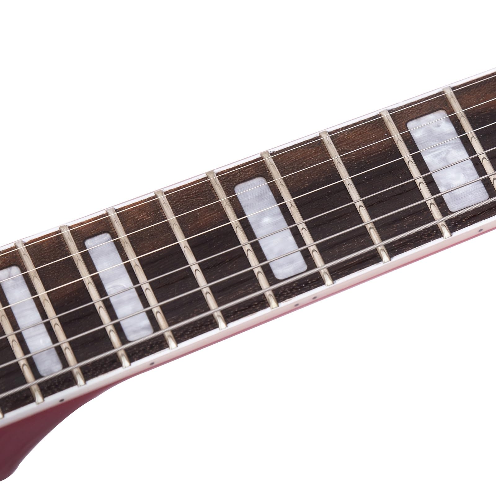 Standard Gitara Elektryczna 6 Strunowa Gitara Elektryczna Jazzowa Dla Leworęcznych Mostek Z Końcówką Typu Semi Hollow Body(Type 4)