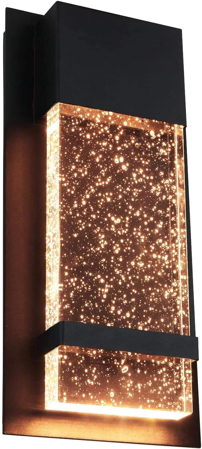 Sunlite LED Raindrop Wall Sconce, 5000K Super White, ADA Compliant