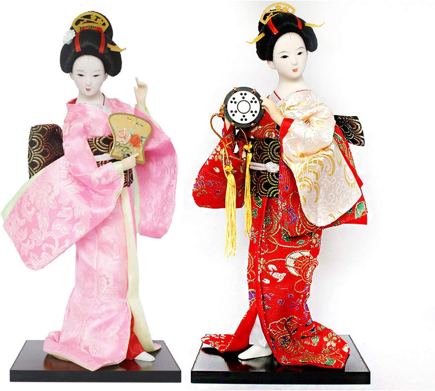 Amazon.co.jp: 芸者人形、アジアの着物人形、 愛らしくて繊細な芸者