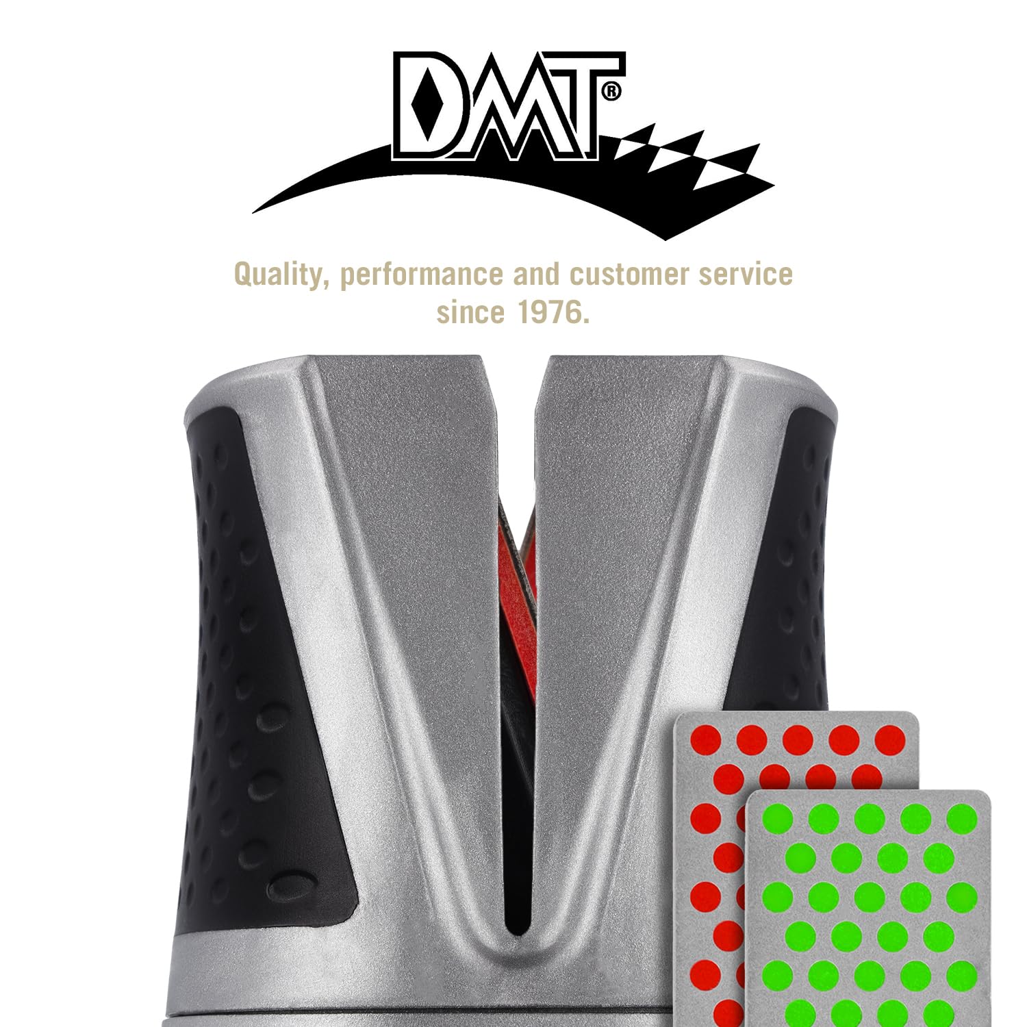 DMT SimpleSharp Classic Bundle Fein & Extrafein | Diamant Messerschärfer für rasiermesserscharfe Klingen mit perfektem Schleifwinkel | Schärft Messer beidseitig mit extraharten Diamant-Steinen