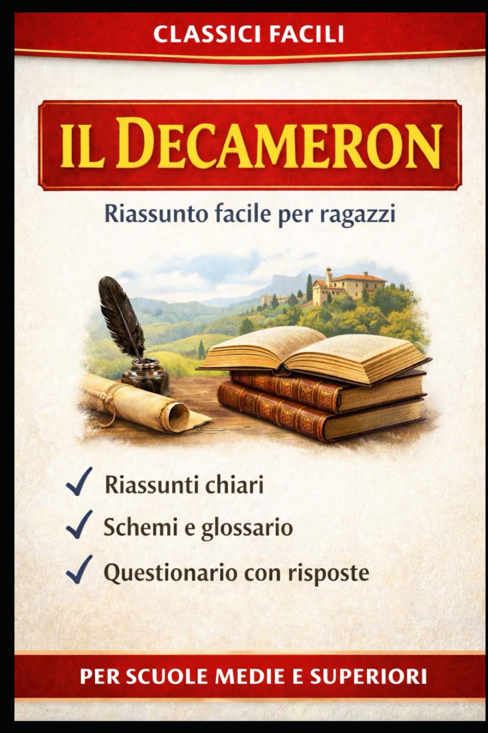 Il Decameron – Riassunto facile per ragazzi (Classici Facili)