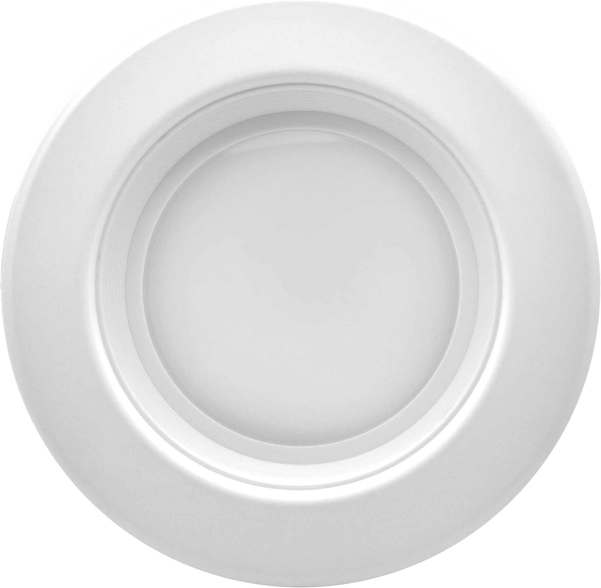 Bioluz LED Beveled 10 Watt 4-inch UL-Listed Dimmable Retrofit LED Recessed Lighting Fixture - 4000K LED Ceiling Light - 700 LM Recessed Downlight