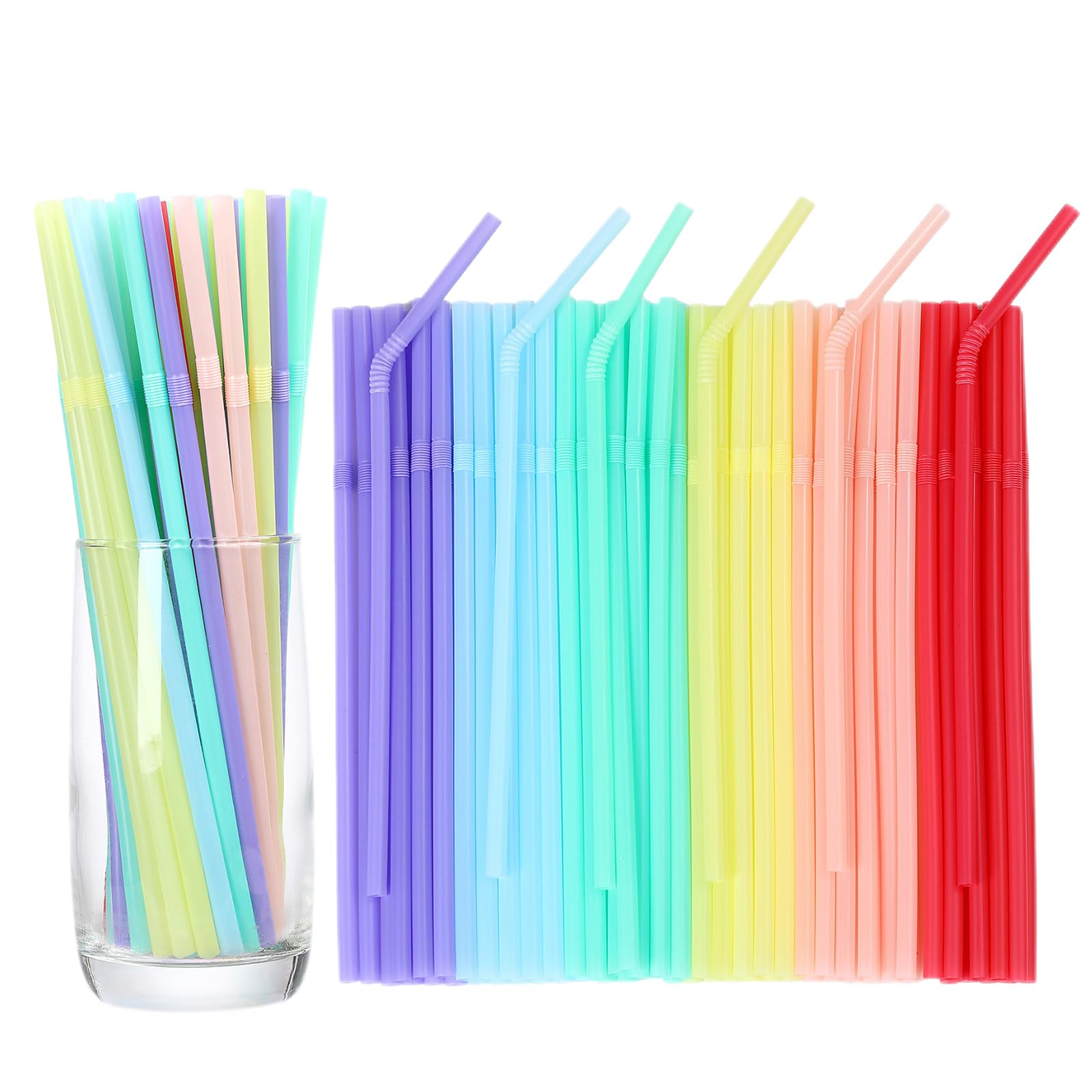 YAOSHENG 200pcs Yellow Straw 8.28