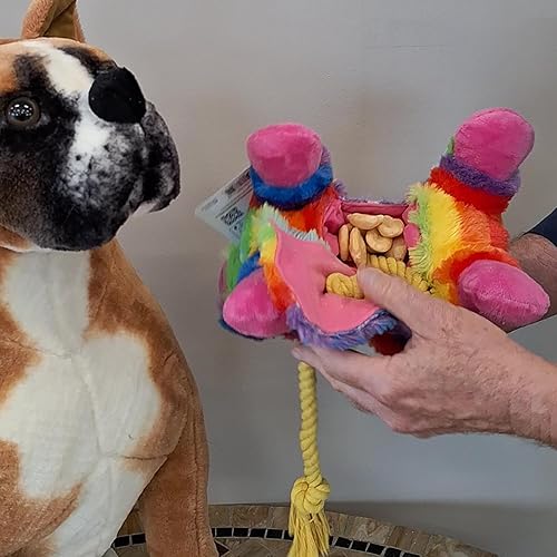 Miniatura 5 de Piñata Perro  Grande  Piñata de peluche de juguete para perro que rellenas con golosinas para perros  Piñata de peluche para rellenar con premios