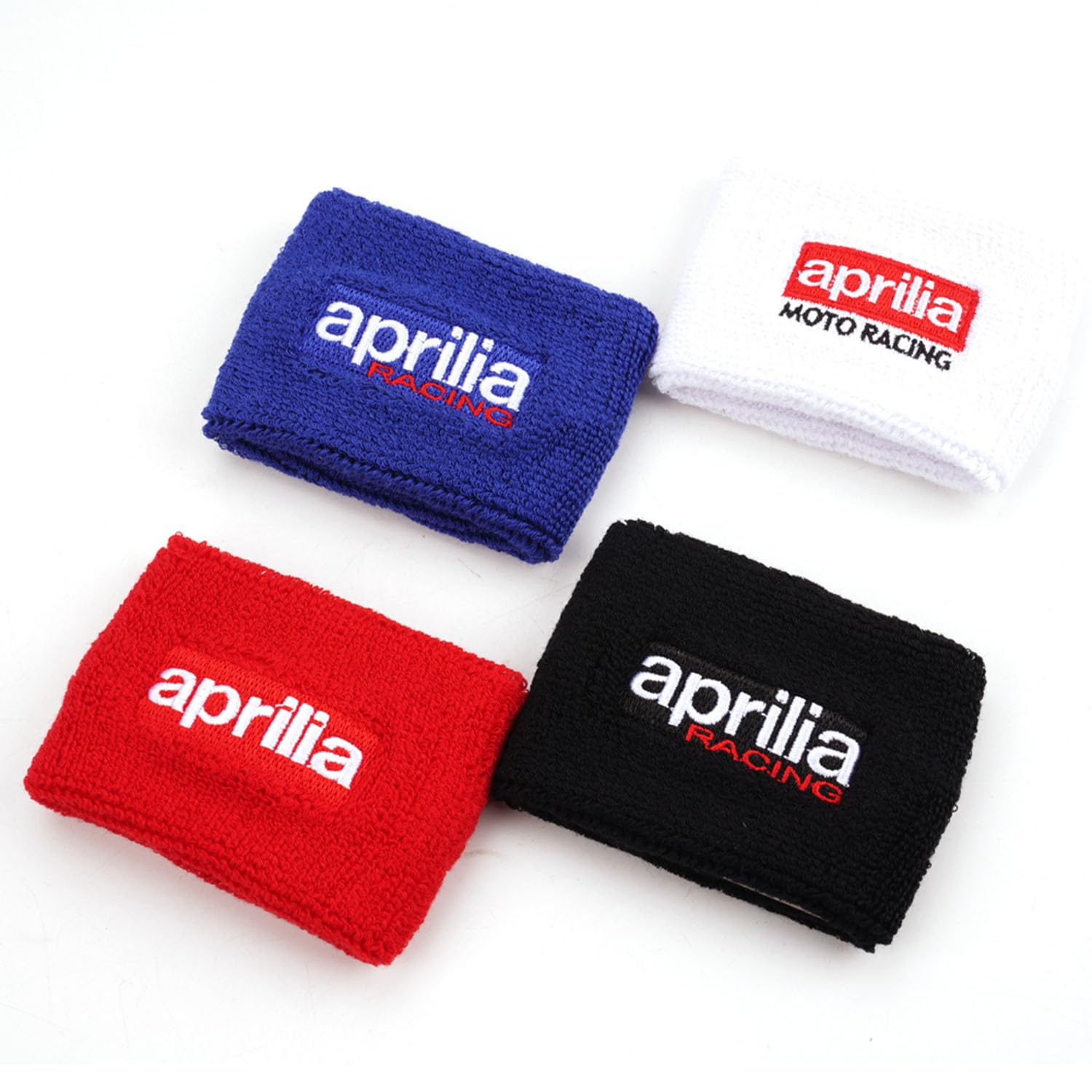 Cubre Depósito De Líquido De Frenos para Aprilia RSV4 RS660/457 RS4 50/125 Motocicletas Pulsera De Algodón Absorbente Protección contra Fugas Polvo Vibraciones,Black Style