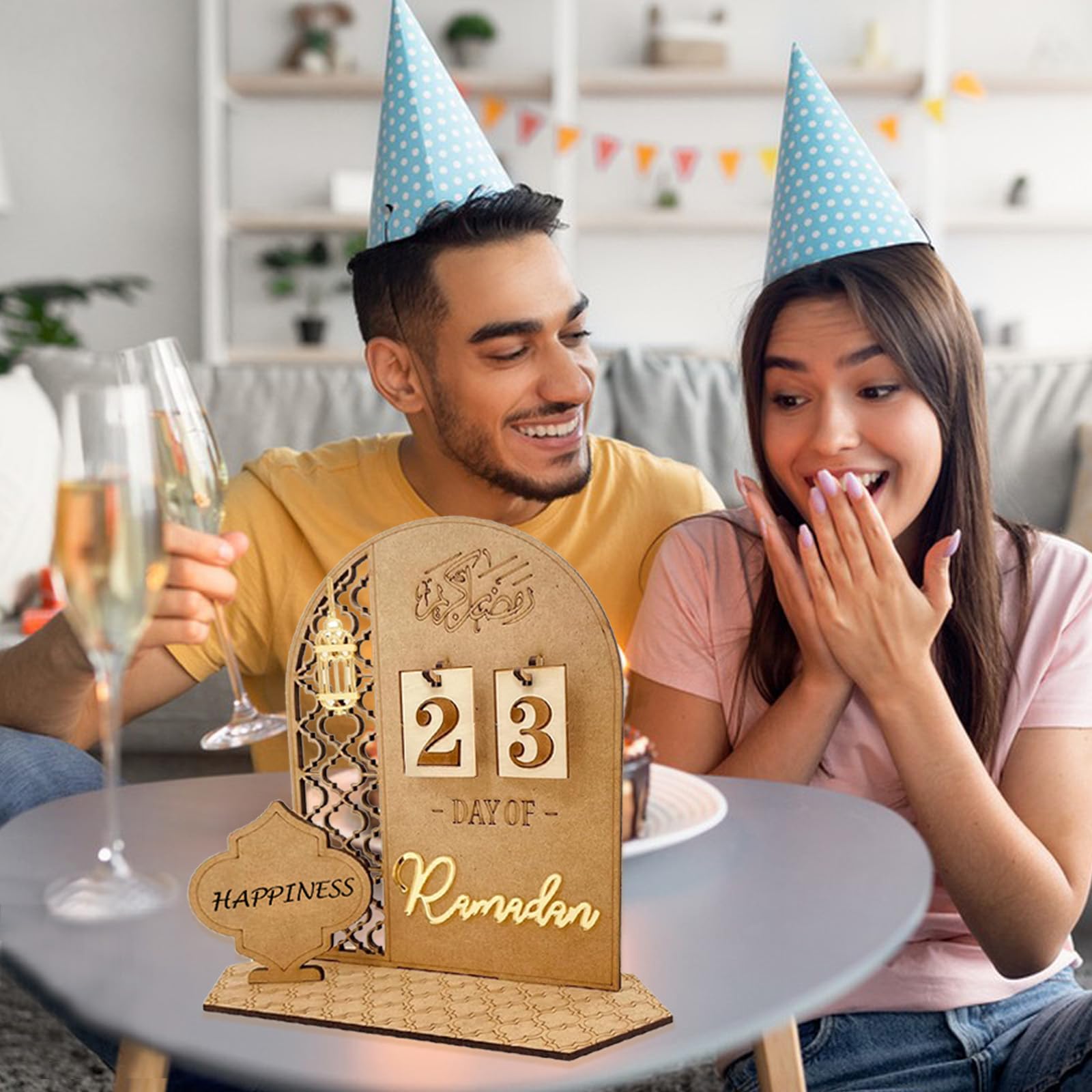 Ramadan adventskalender met laden, 30 lege dozen voor 30 dagen, Eid Mubarak Coutdown kalender, vulbare Ramadan geschenkdoos, islamitische kunst, kartonnen nummer opbergdoos, Ramazan feestartikelen