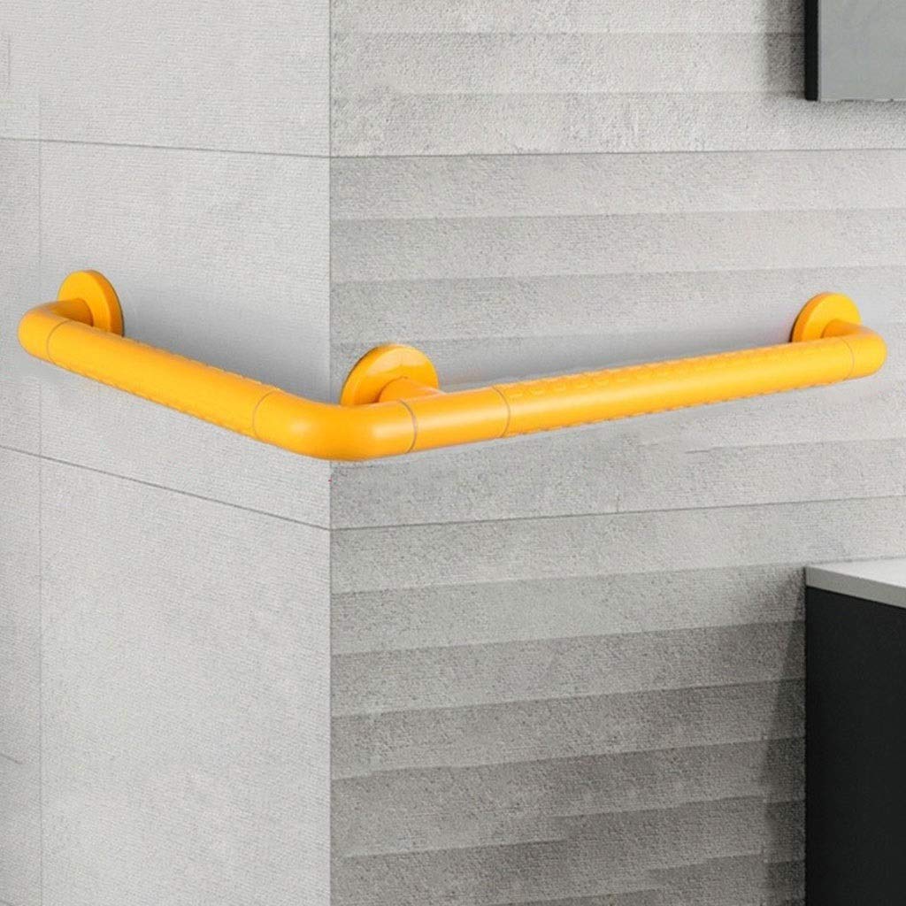 Fkxsxaz Women's Yellow 50×70Cm B Bathroom Grab Bars Barrier-Free Handrail Stainless Steel Shower,For Elderly Disabled Anti-Slip Bathtub Safety Handle Wall Mount (Color : )