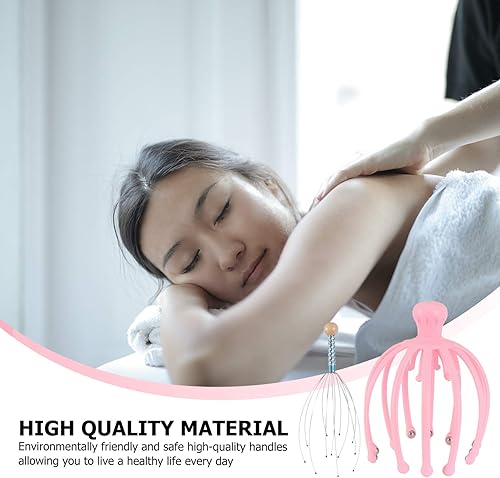 Miniatura 3 de Lurrose 1 juego de cuero cabelludo para el cuidado muscular meridiano, herramienta para la cabeza, spa para la curación, masajeador de estimulación