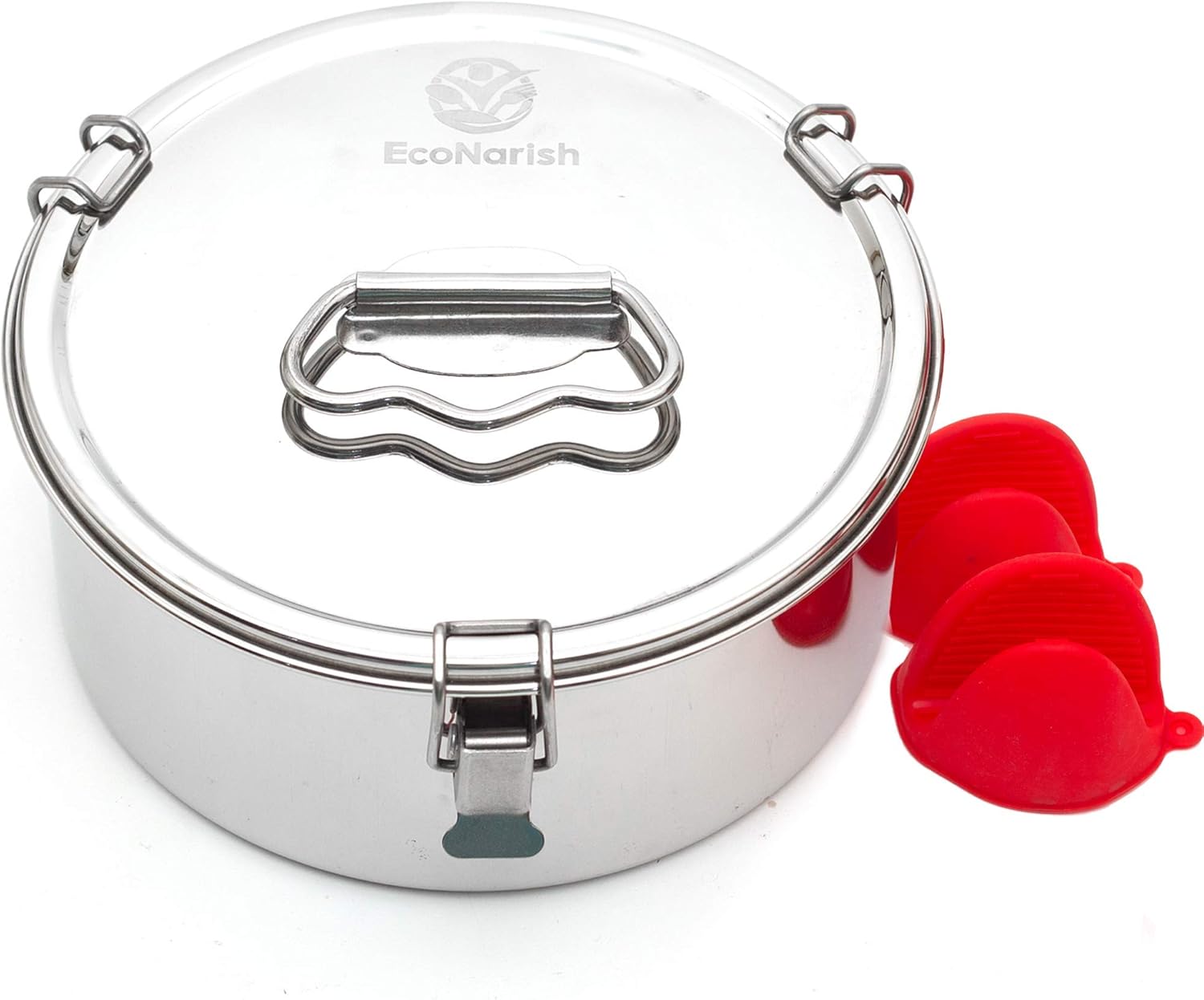 EcoNarish 6QT Stainless Steel Flan Maker Mold Cake Pudding