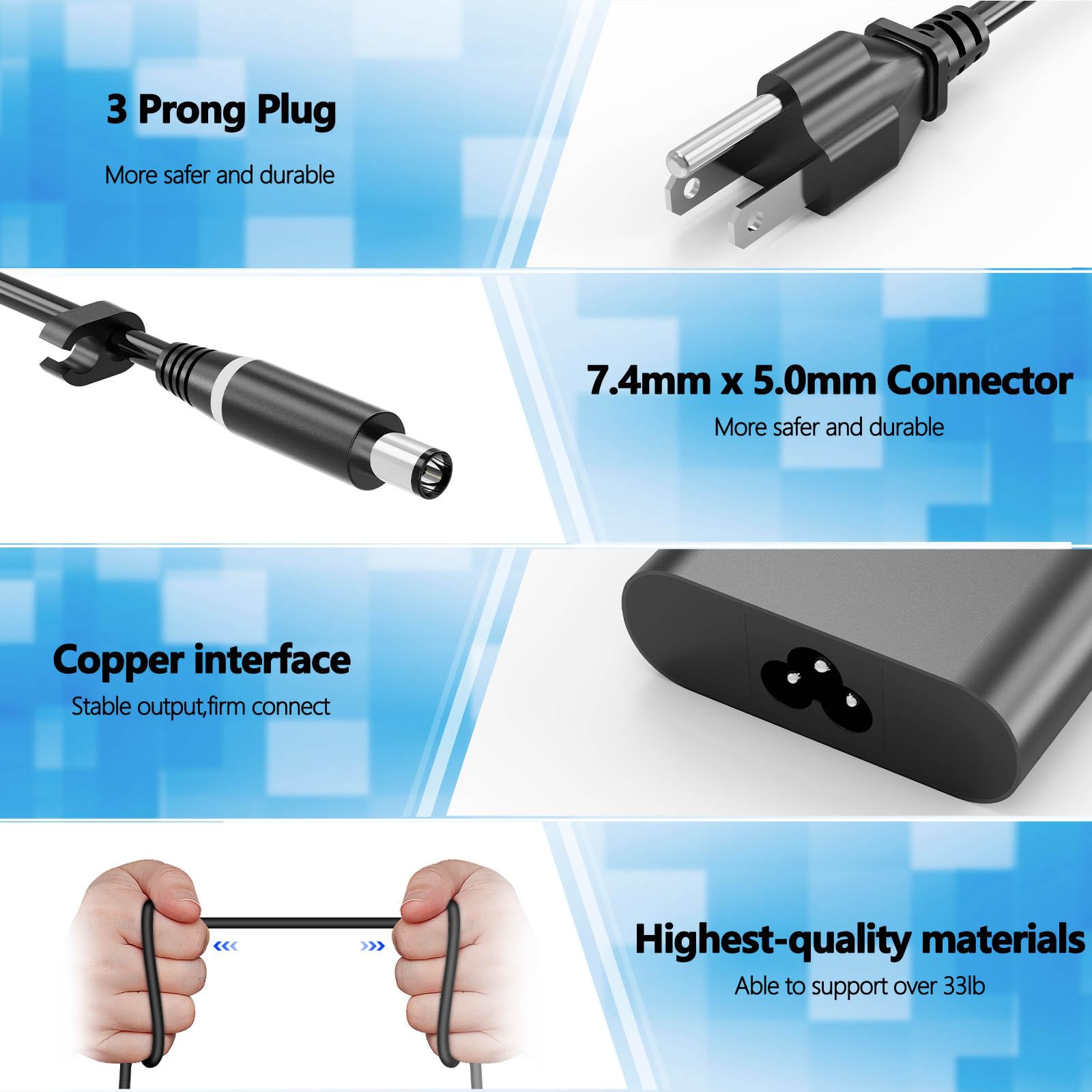 Amazon.com: Slim 240W 19.5V 12.31A Adapter Charger for Dell