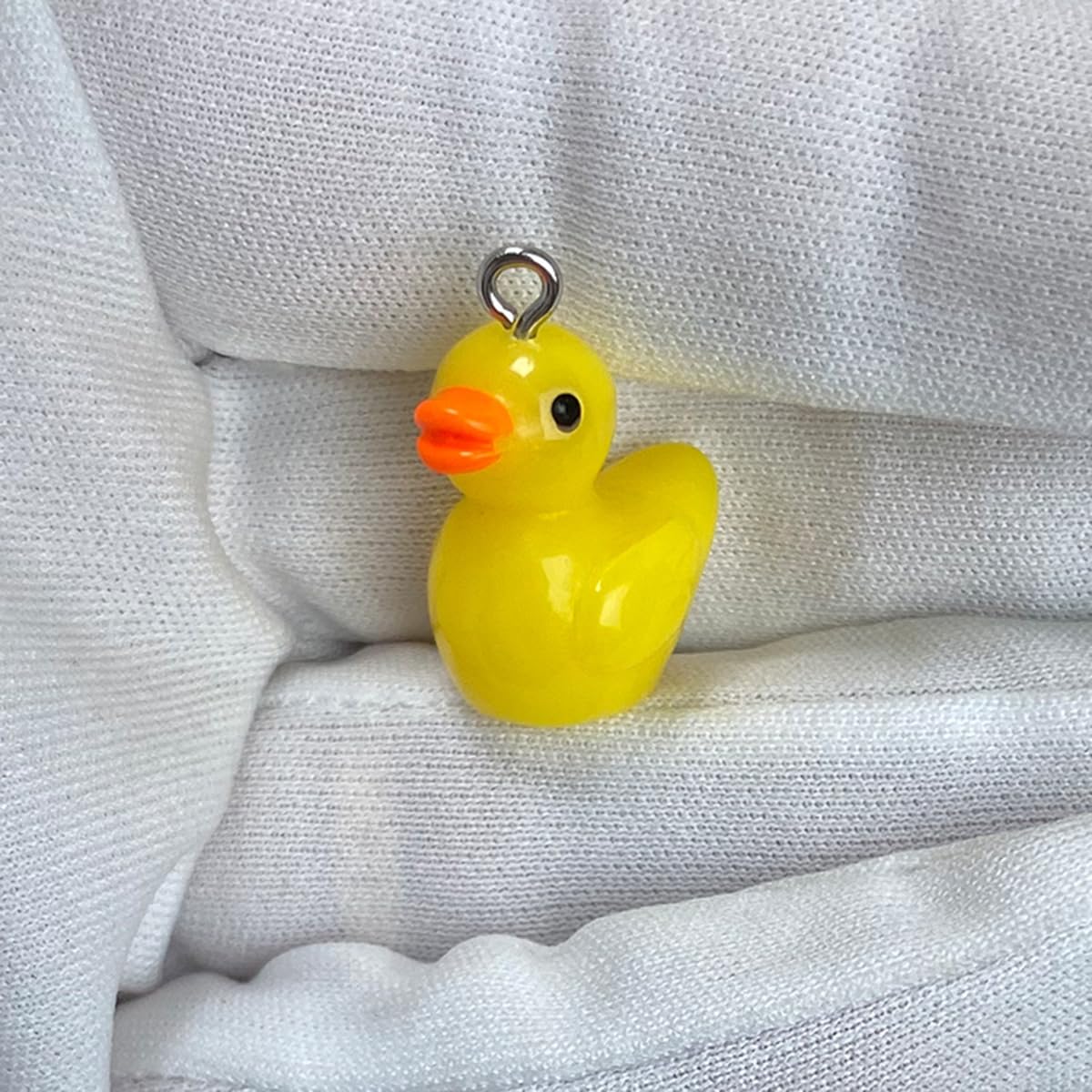 Amazon | 10個 アヒル チャーム ミニ 樹脂 ペンダント ネックレス