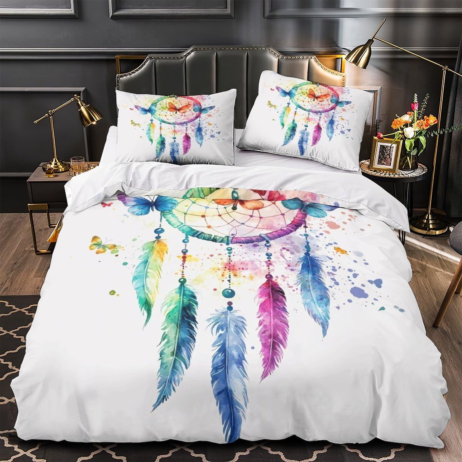 Parure de lit dragon fantastique pour décorer la chambre des garçons et filles en format XL