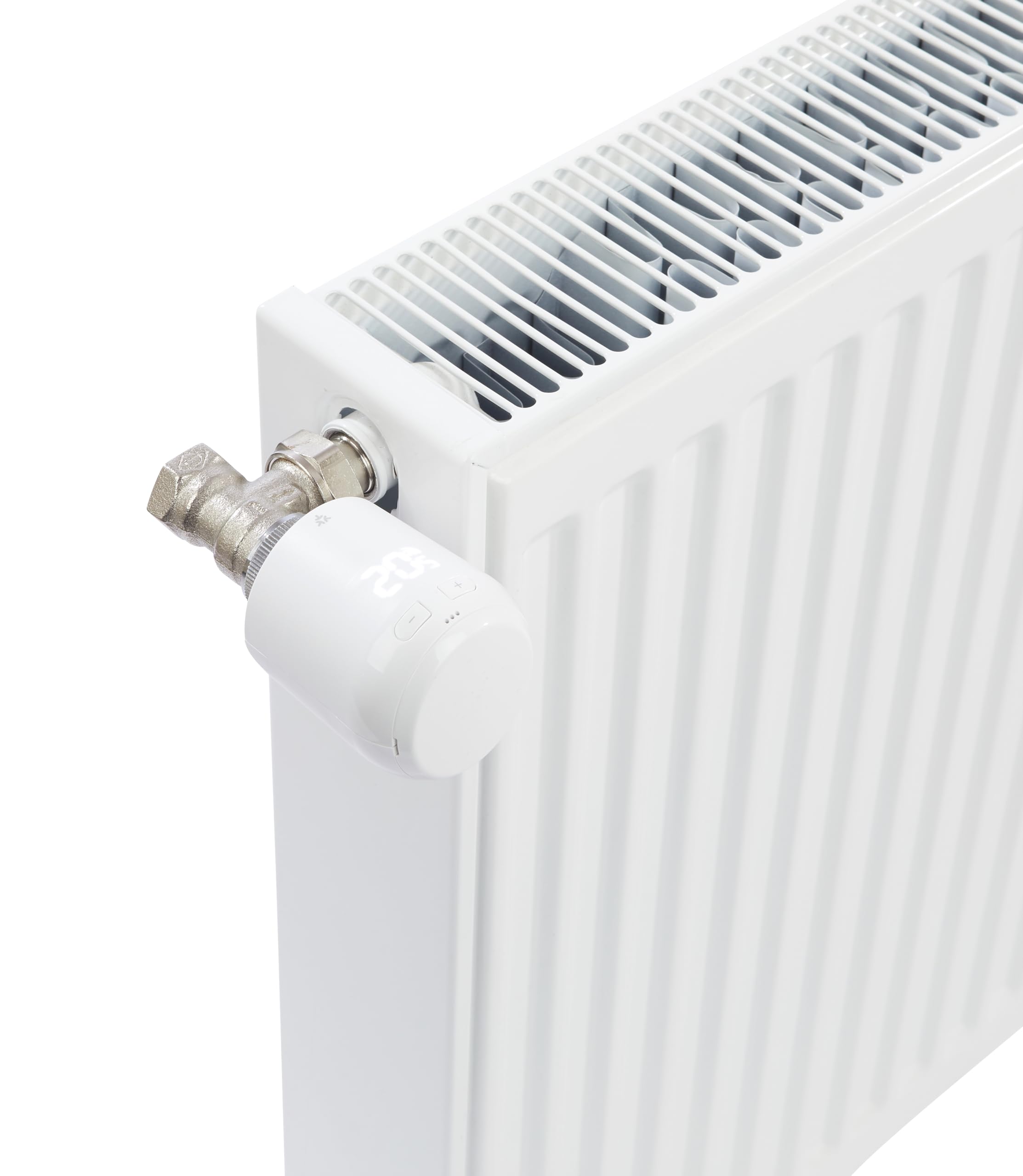Eurotronic Comet Zero Matter, Energiesparregler mit Funkstandard Matter Over Thread V1.3 (individuell programmierbar, Alexa, Google, Apple & SmartThings kompatibel), Weiß (Packung mit 3)