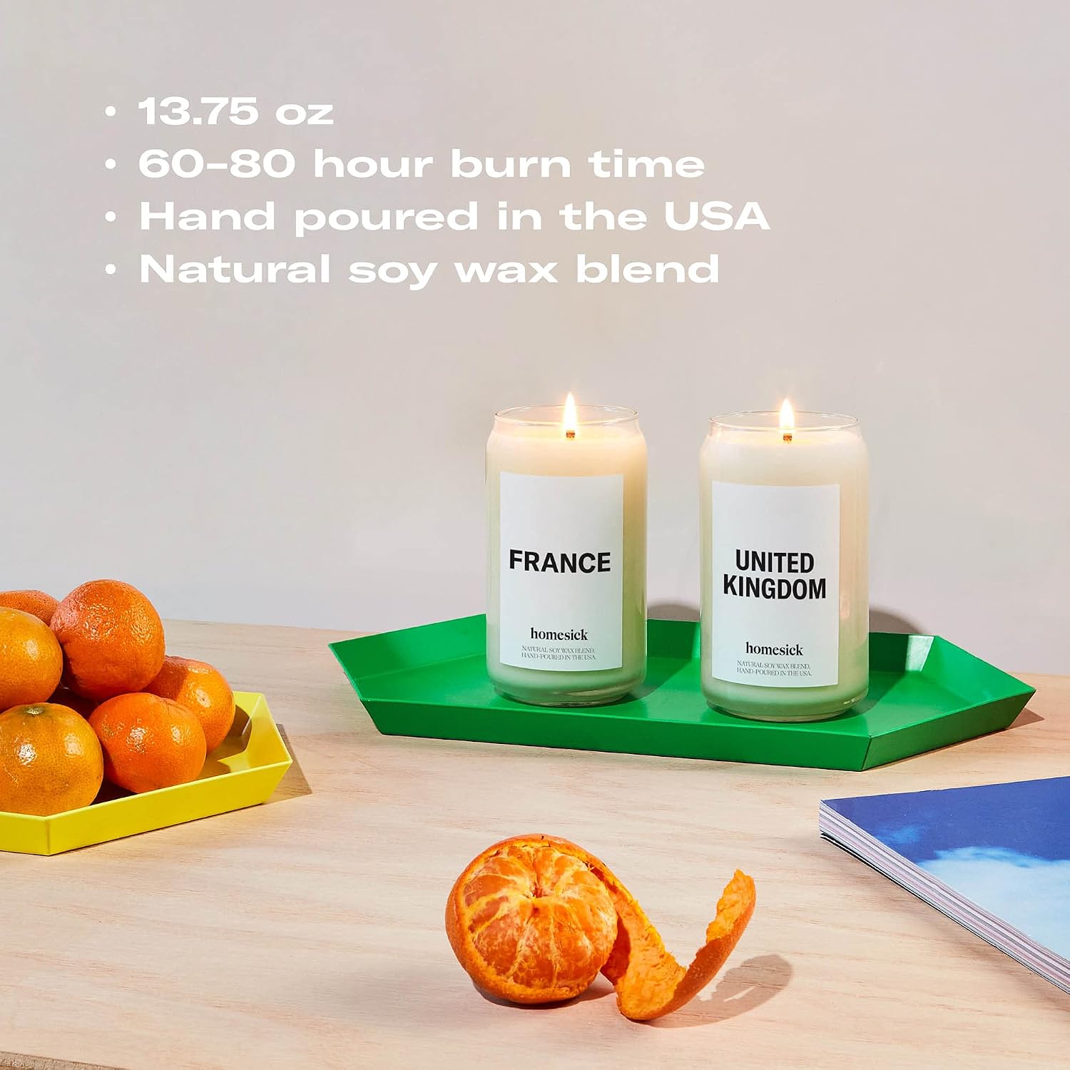 Homesick Scented Candle, France