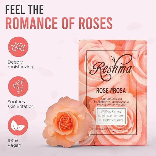 Miniatura 5 de Reshma Beauty Fresh Rose - Barra de jabón (1 unidad)