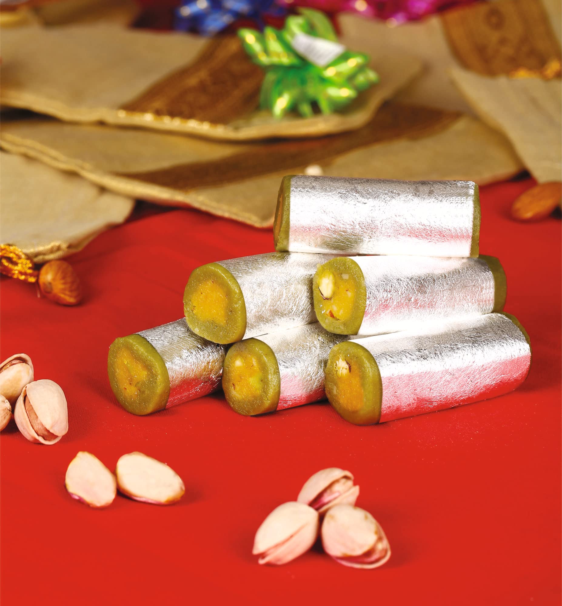 GHASITARAM'S Assorted Dryfruit Sweets Gift Box, 400 gm For EID Gifting, Festive Gifting 1