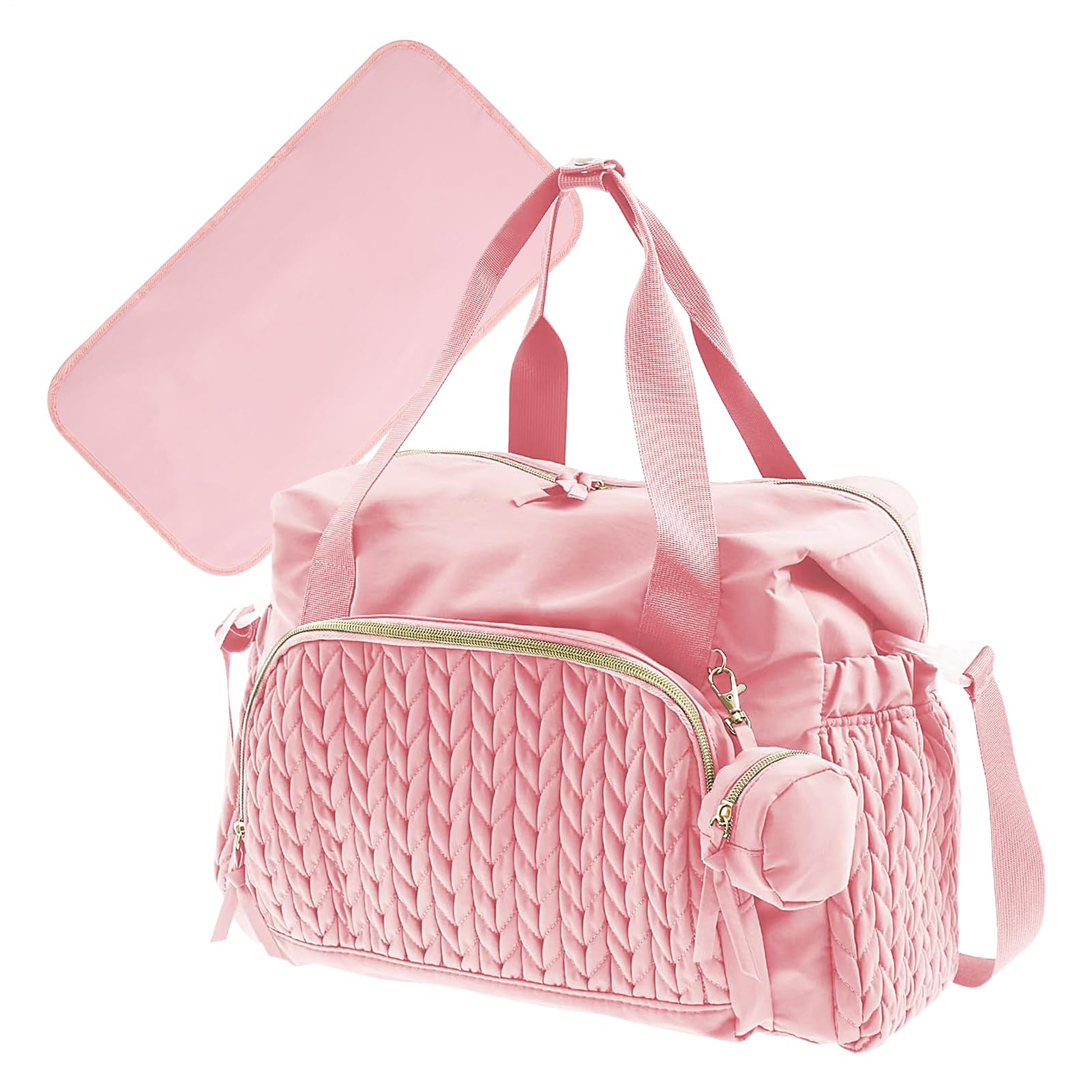 Borsa Per Pannolini - Borsa Per Il Cambio Del Bambino | Zaino Per Pannolini | Borsa Per Pannolini Di Grande Capacità Con Custodia Per Ciuccio | Borsa Per Bambini Da Viaggio Riutilizzabile |