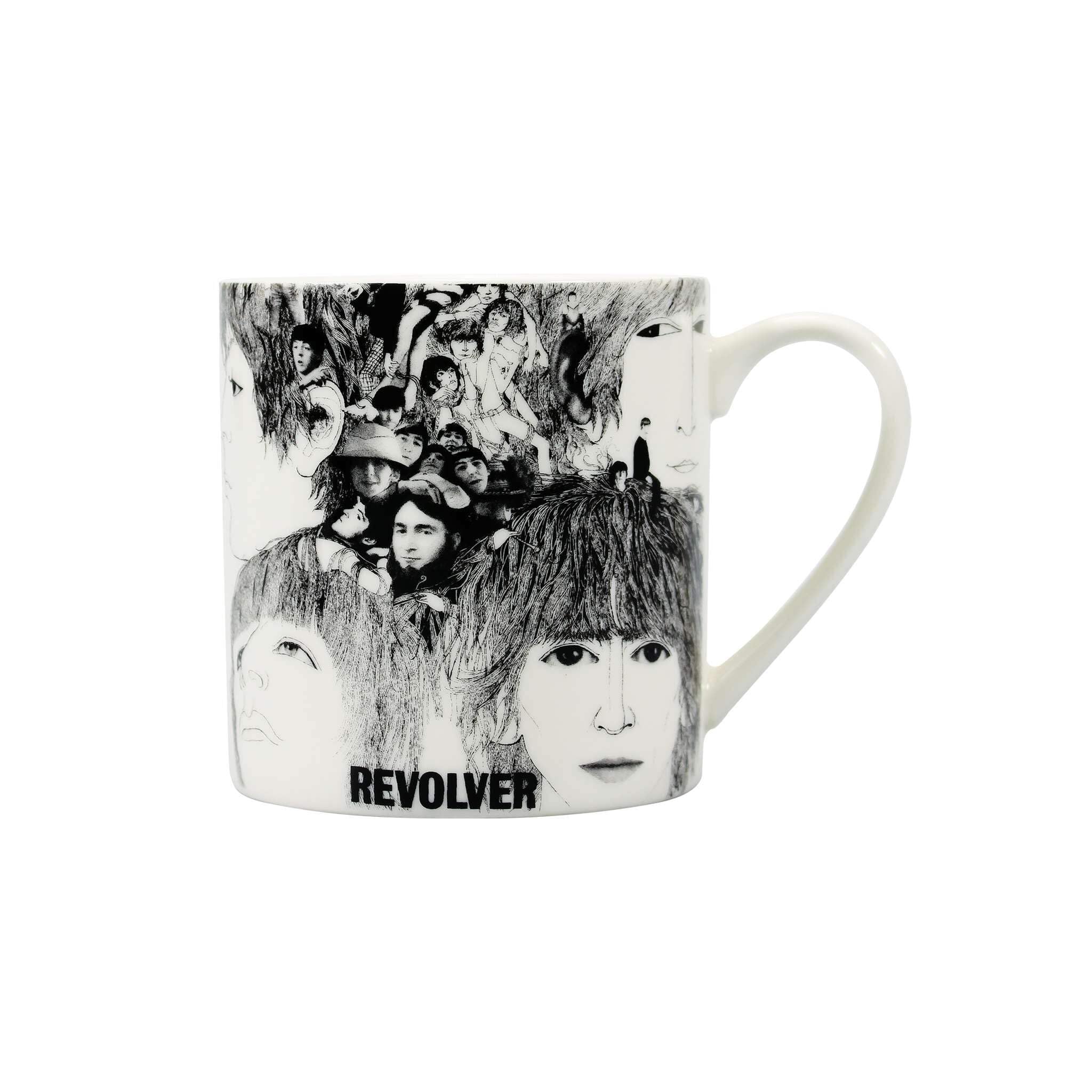 Half Moon Bay | The Beatles | Revolver Album Cover | White Ceramic Coffee Mug | Official Merchandise | Workshop, Garage & Record Desk Companion | Father’s Day 2026 Gift for Dad