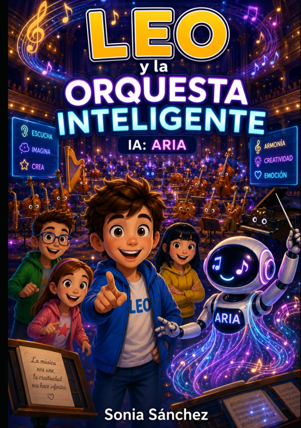 Leo y la orquesta inteligente (La escuela inteligente: Aprende con Lumi)