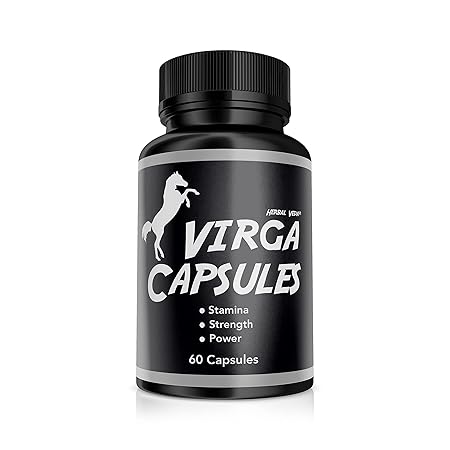 Virga Capsules : 100 % Ayurvedic Capsules for Strength , Stamina and Power -60 capsules