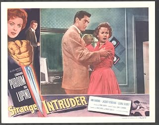 MOVIE POSTER: Strange Intruder 11″x14″ Lobby Card Film Noir Edmund Purdom Ida Lupino