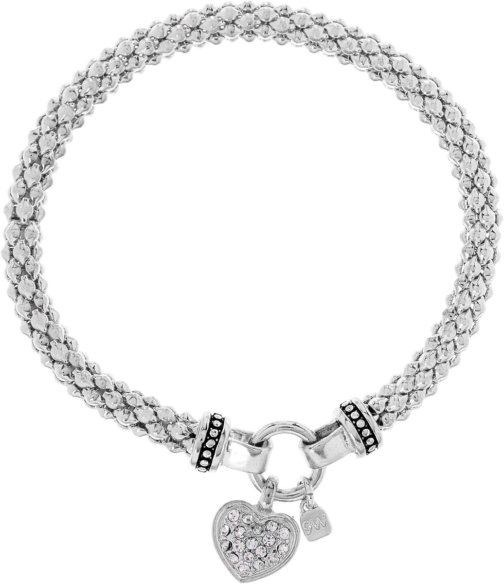 Women's Charm Stretch Bracelet Set, Fashion Jewelry Accessories for Everyday Wear, Stackable Stretch Bracelets for Casual, Work, and Evening Styling
