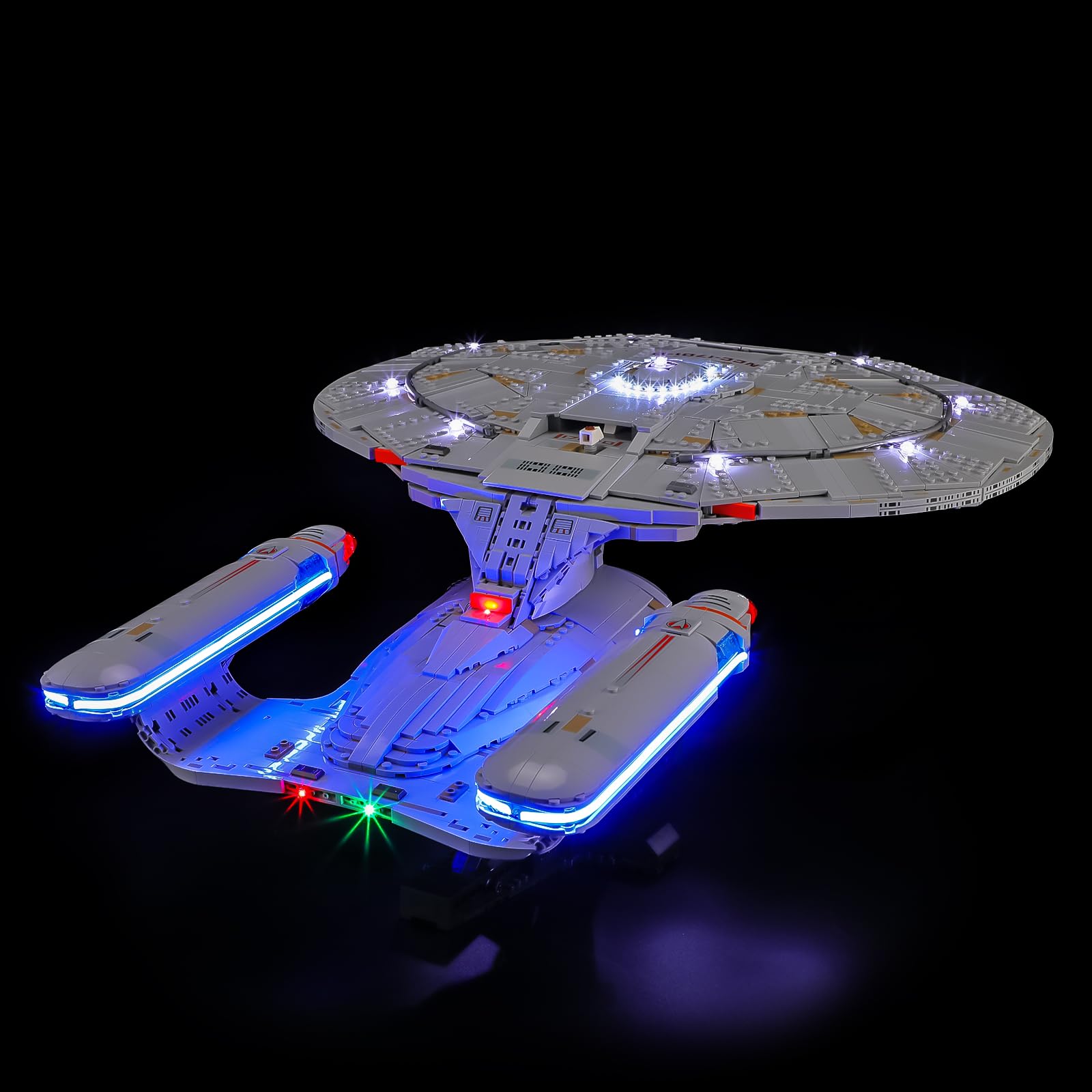 LIGHTAILING Light For Lego-10356 Icons Star Trek: U.S.S. Enterprise NCC-1701-D - Led Lighting Kit Compatible With Lego Building Blocks Model : Remote-Control Version - NOT Included The Model Set